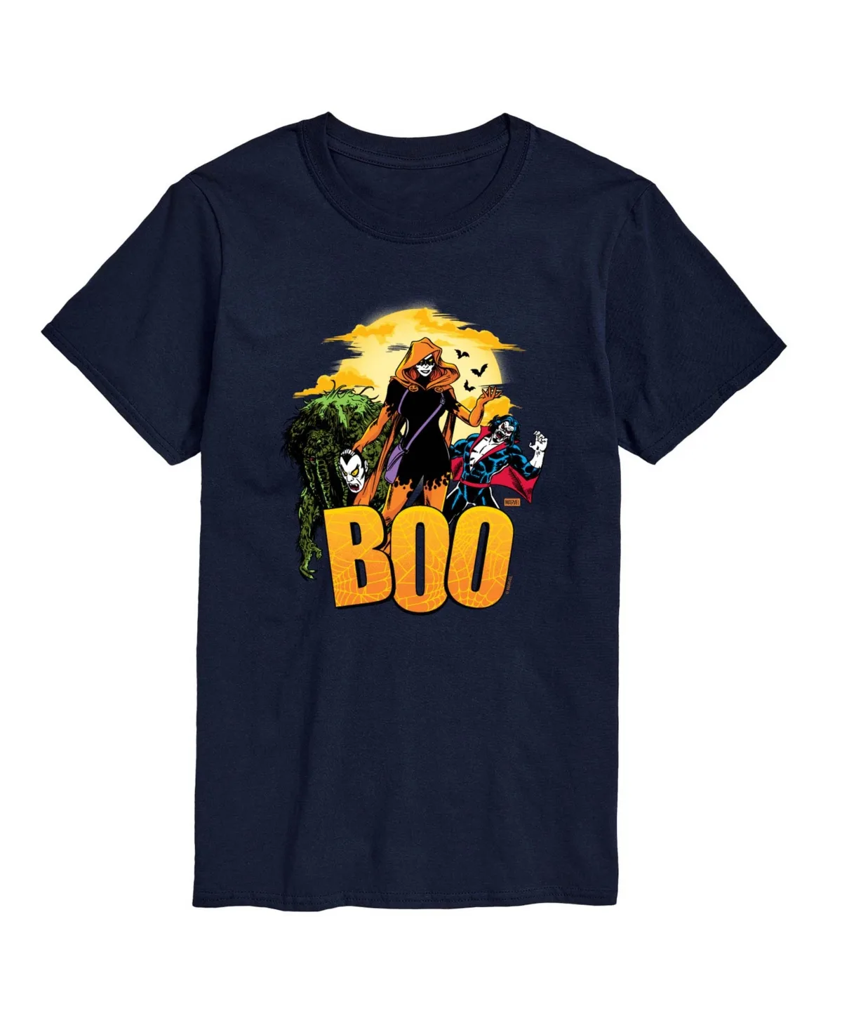 Halloween Characters Boo Collage Graphic T-Shirt