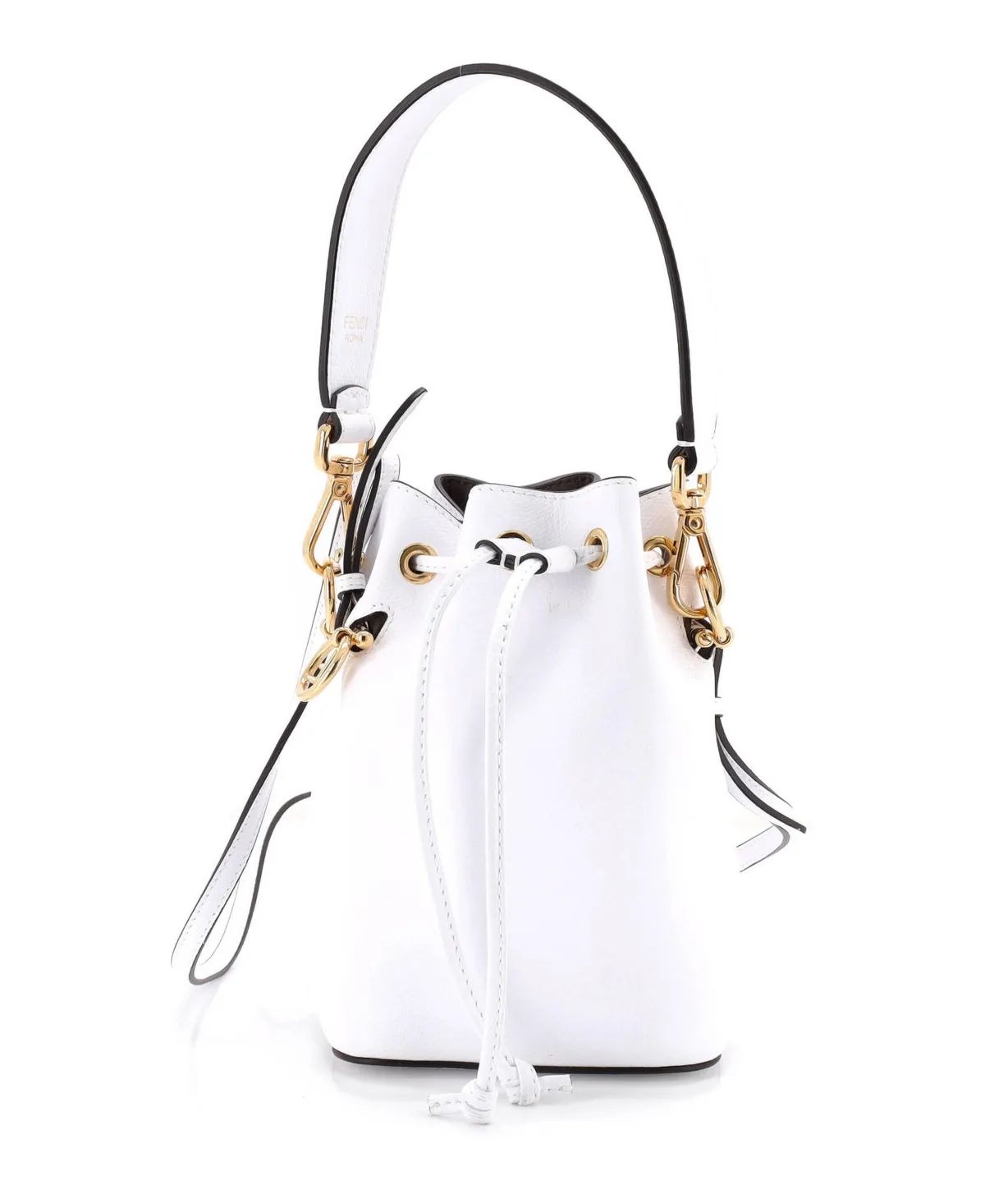 Pre-Owned Fendi Mini Mon Tresor Bucket Bag Leather by FENDI