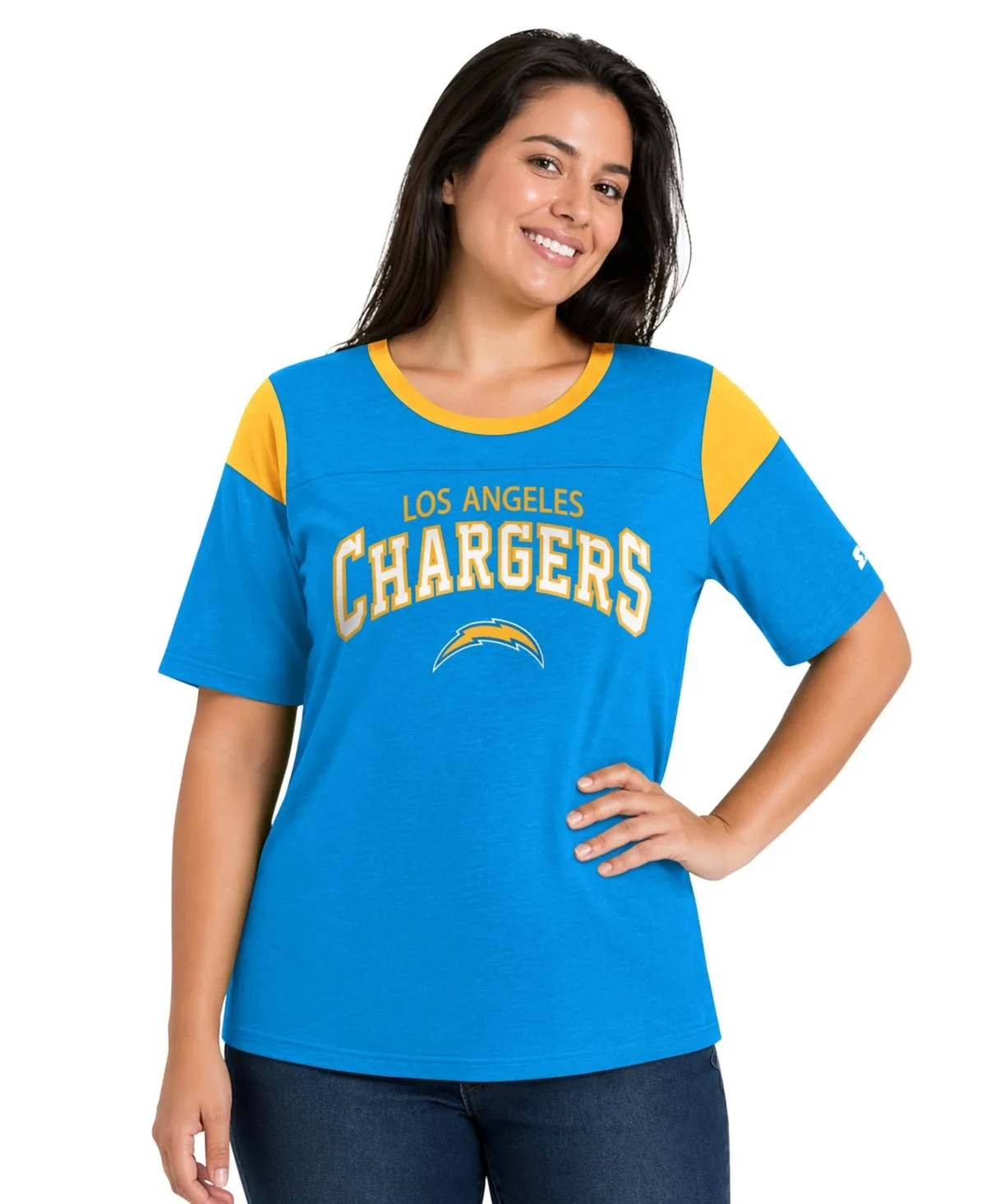 Los Angeles Chargers Linebacker Slub T-Shirt by Starter