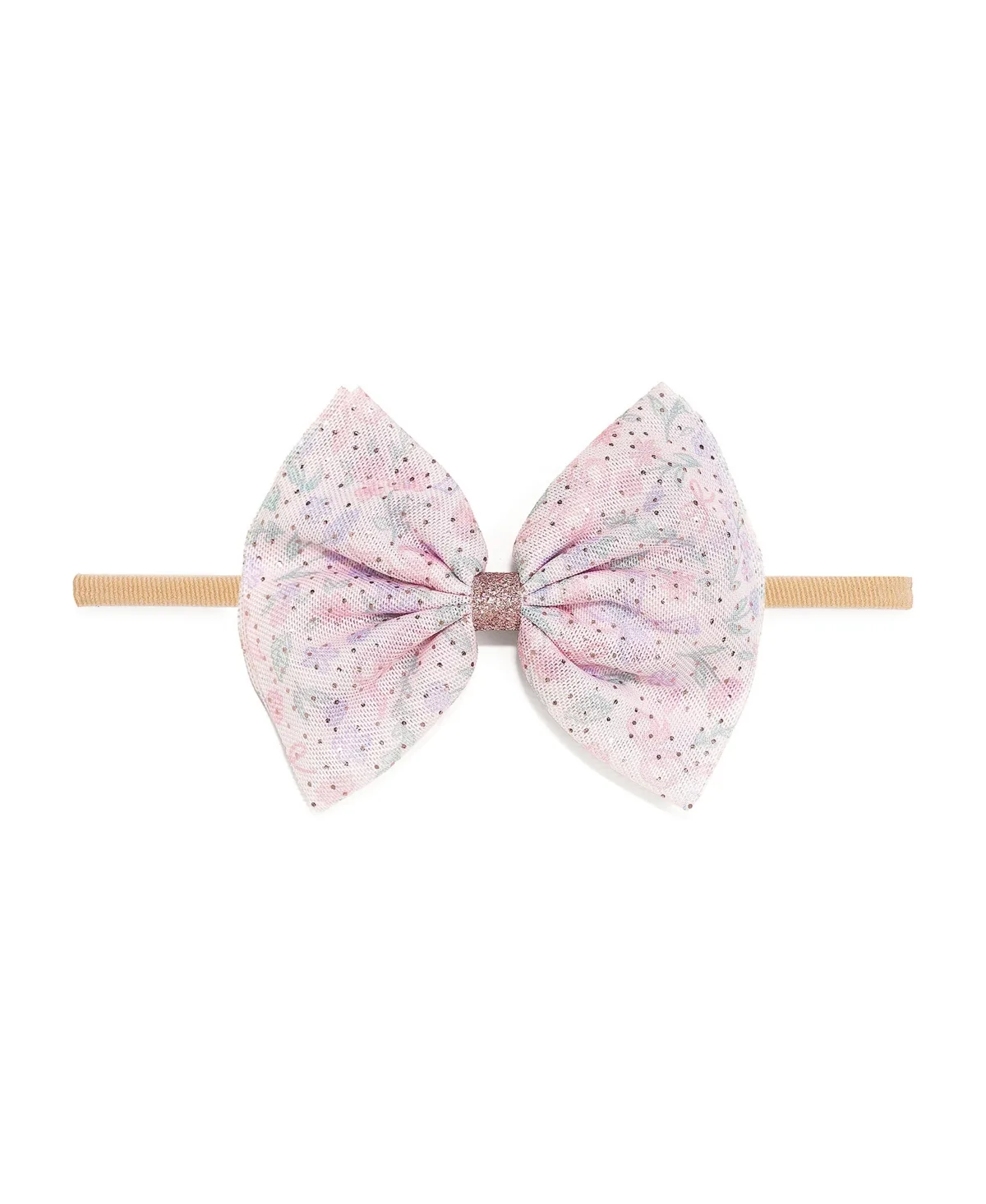 Bow and Bloom Tulle Bow Baby Headband by Sweet Wink
