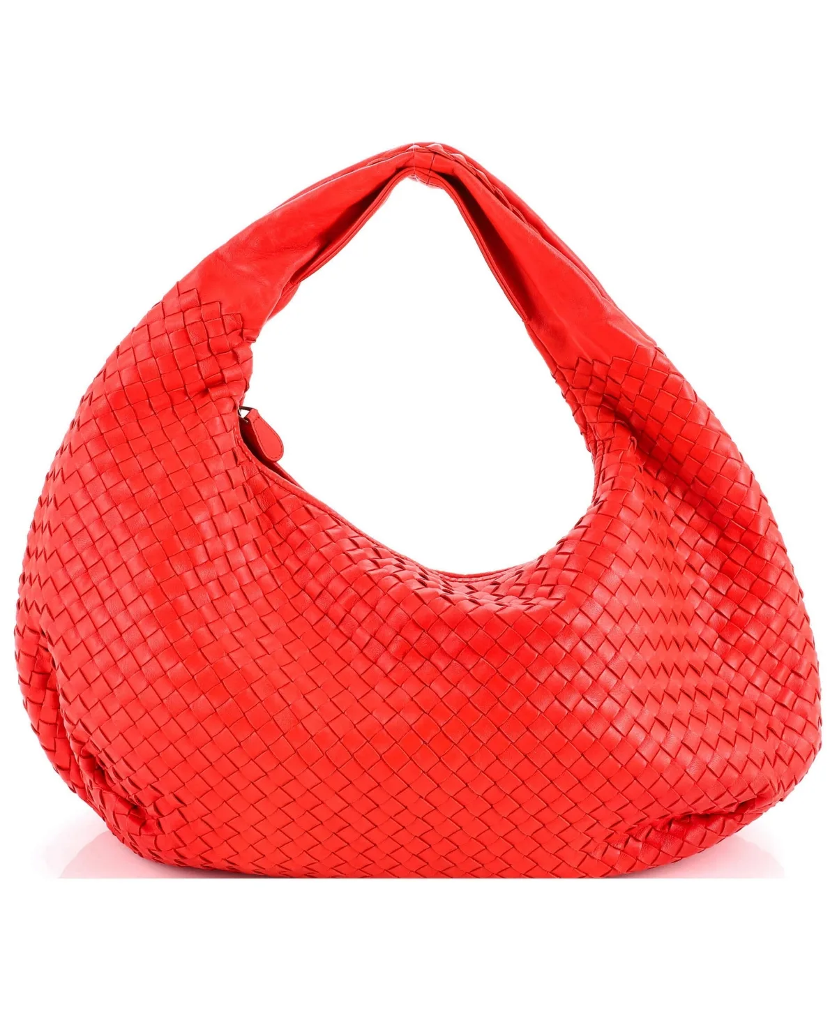 Pre-Owned Bottega Veneta Large Belly Hobo Intrecciato Nappa by Bottega Veneta