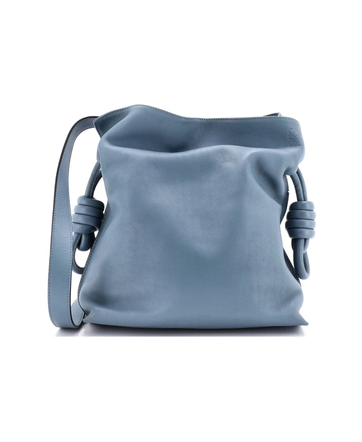 Pre-Owned Loewe Medium Flamenco Knot Bag Leather by LOEWE