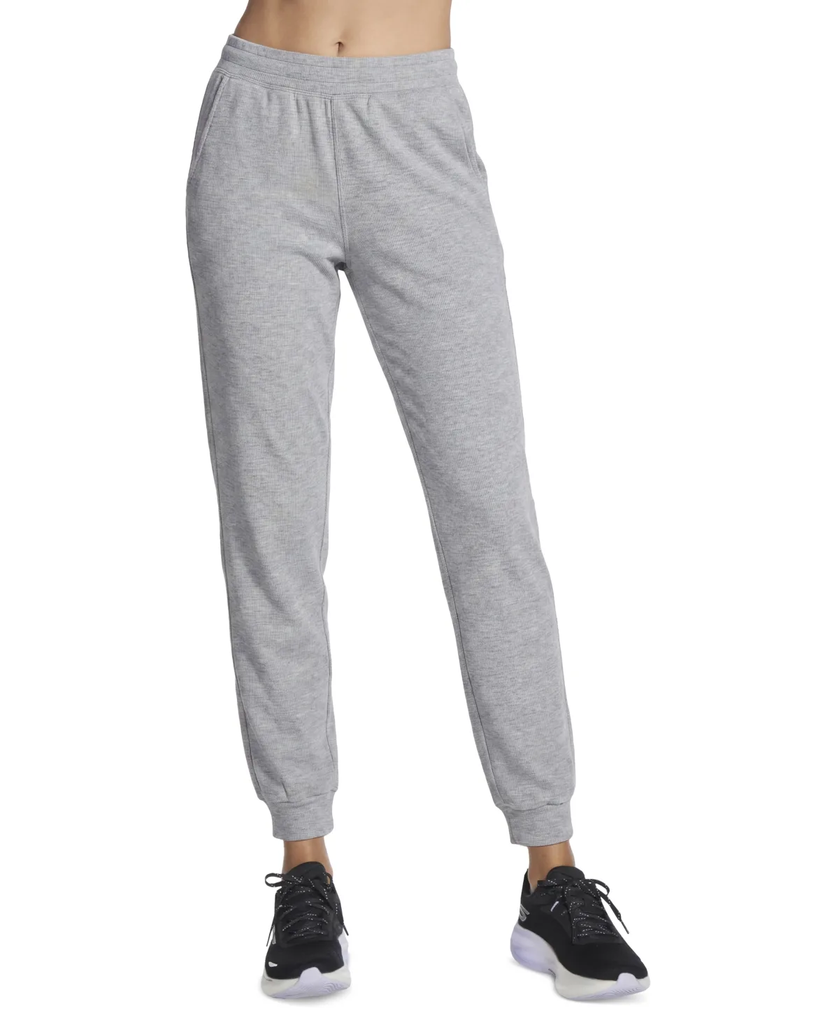 Go Luxe Ottoman Mid-Rise Joggers