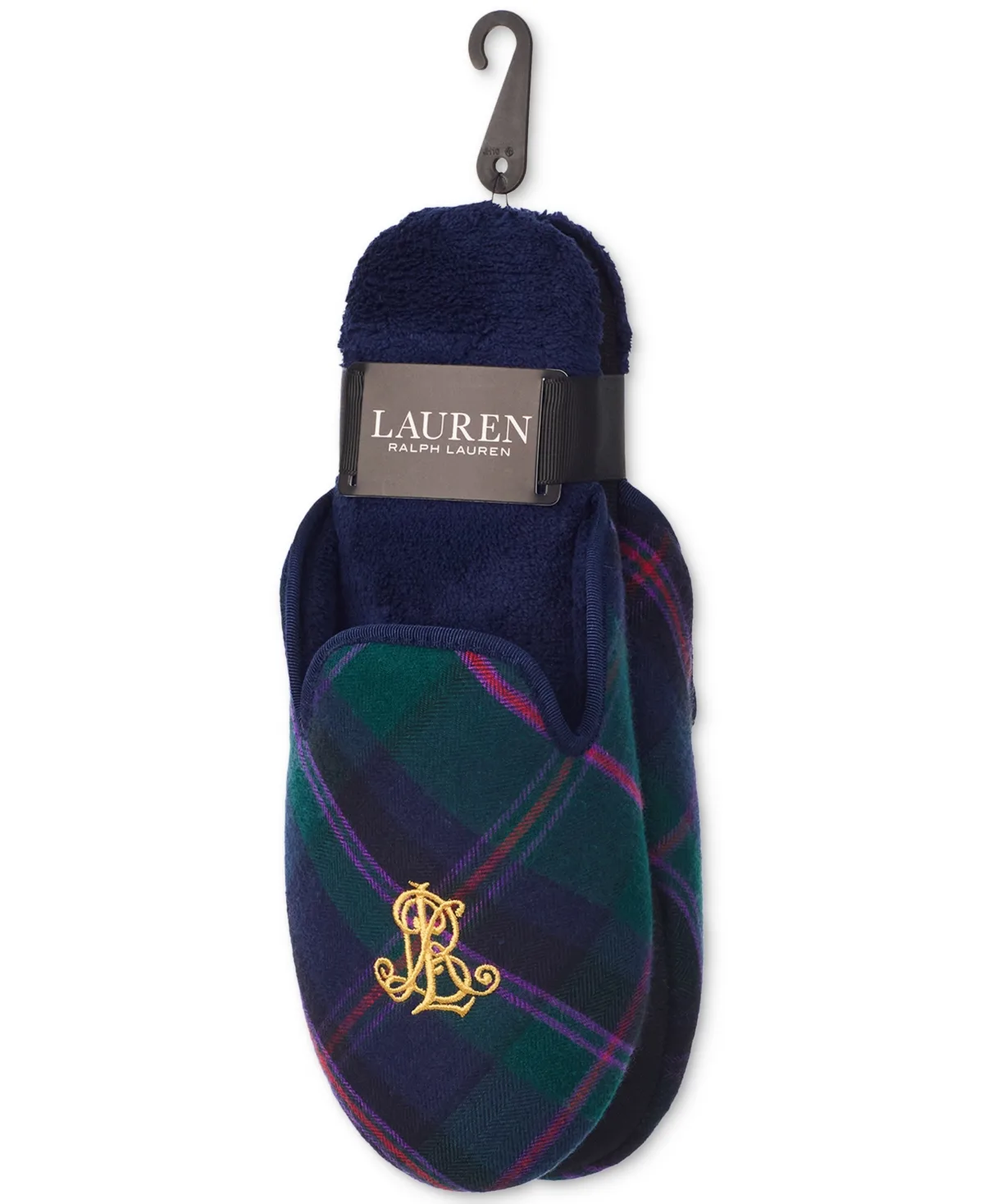 Lauren Ralph Lauren Slip-On Round-Toe Slides