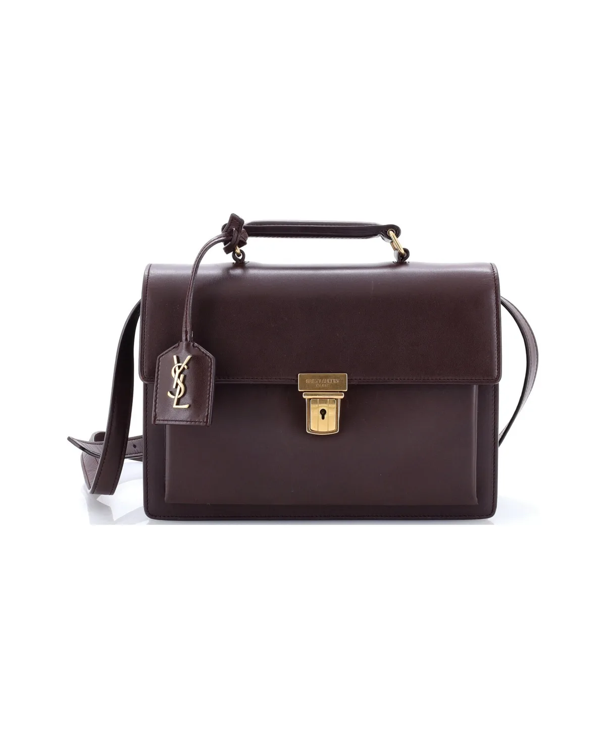 Pre-Owned Saint Laurent Medium High School Satchel Leather by Saint Laurent