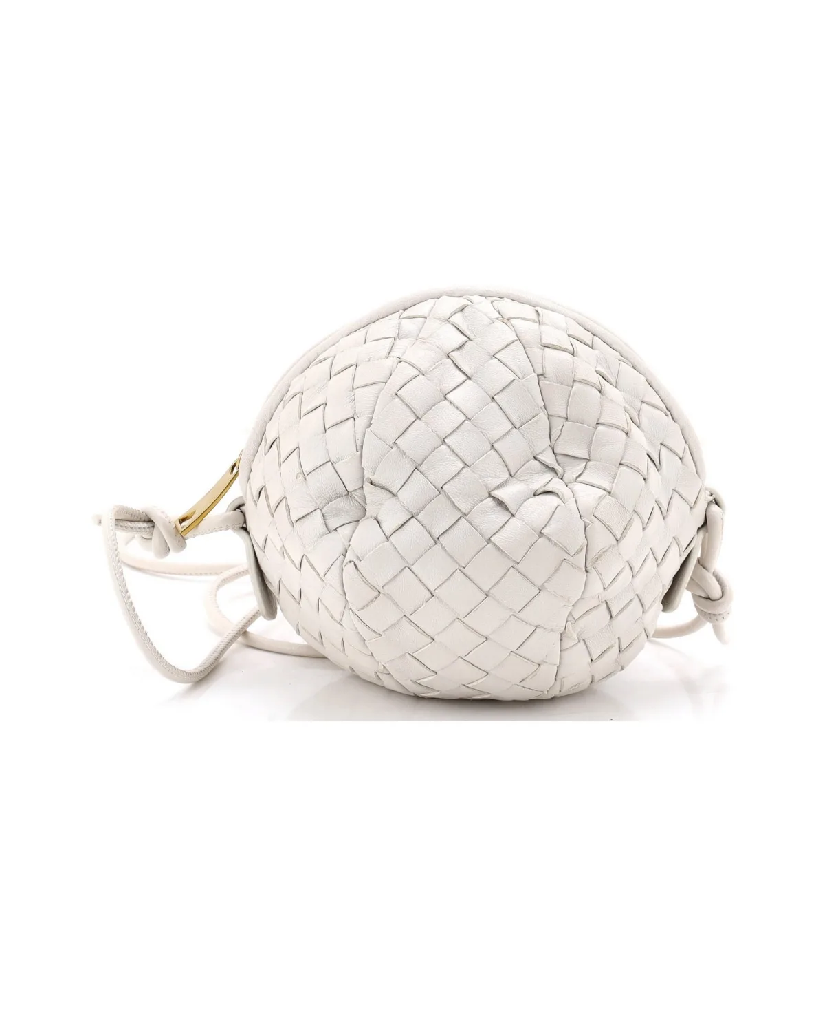 Pre-Owned Mini Mava Crossbody Bag Intrecciato Nappa by Bottega Veneta