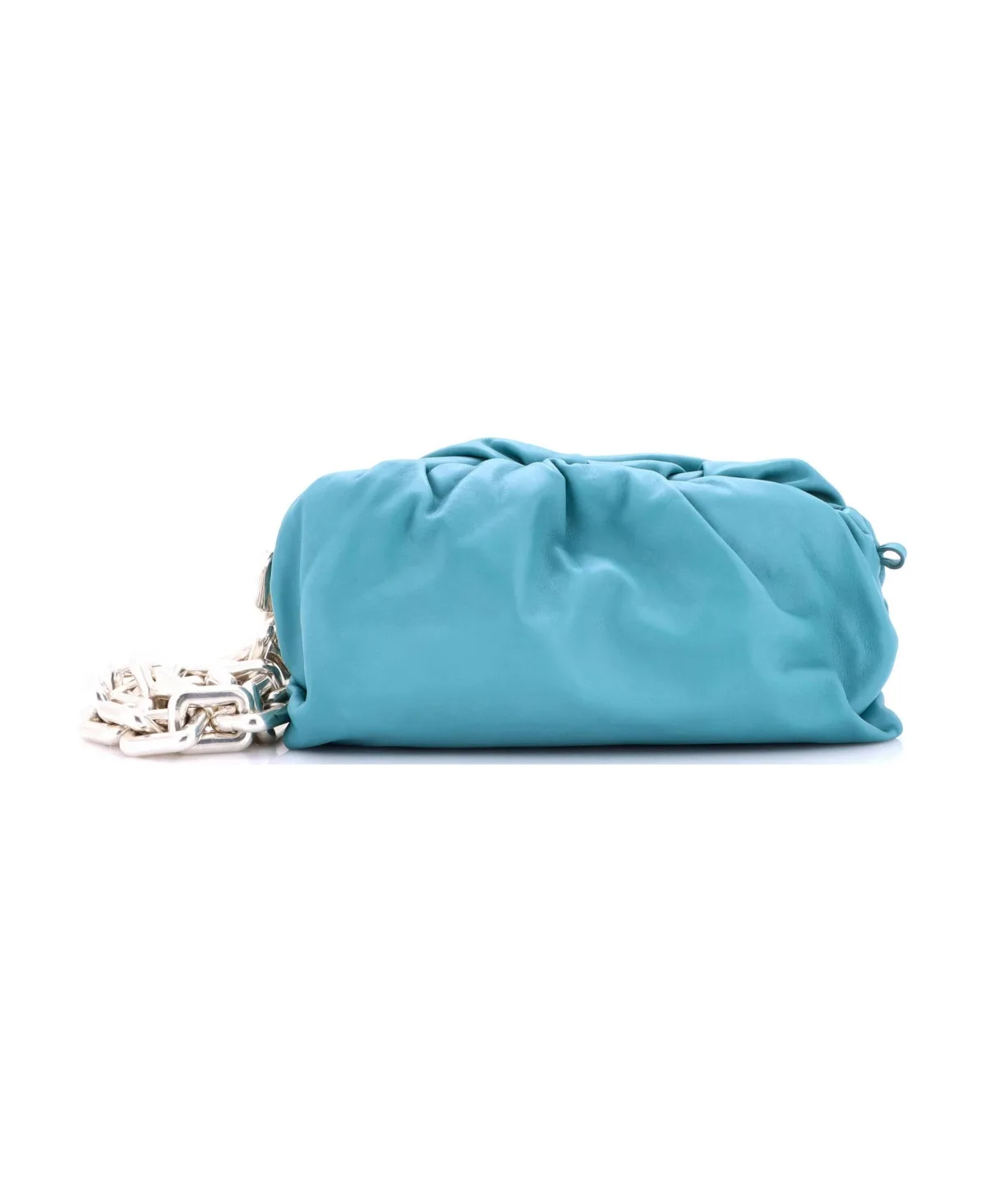 Pre-Owned Teen the Chain Pouch Leather by Bottega Veneta