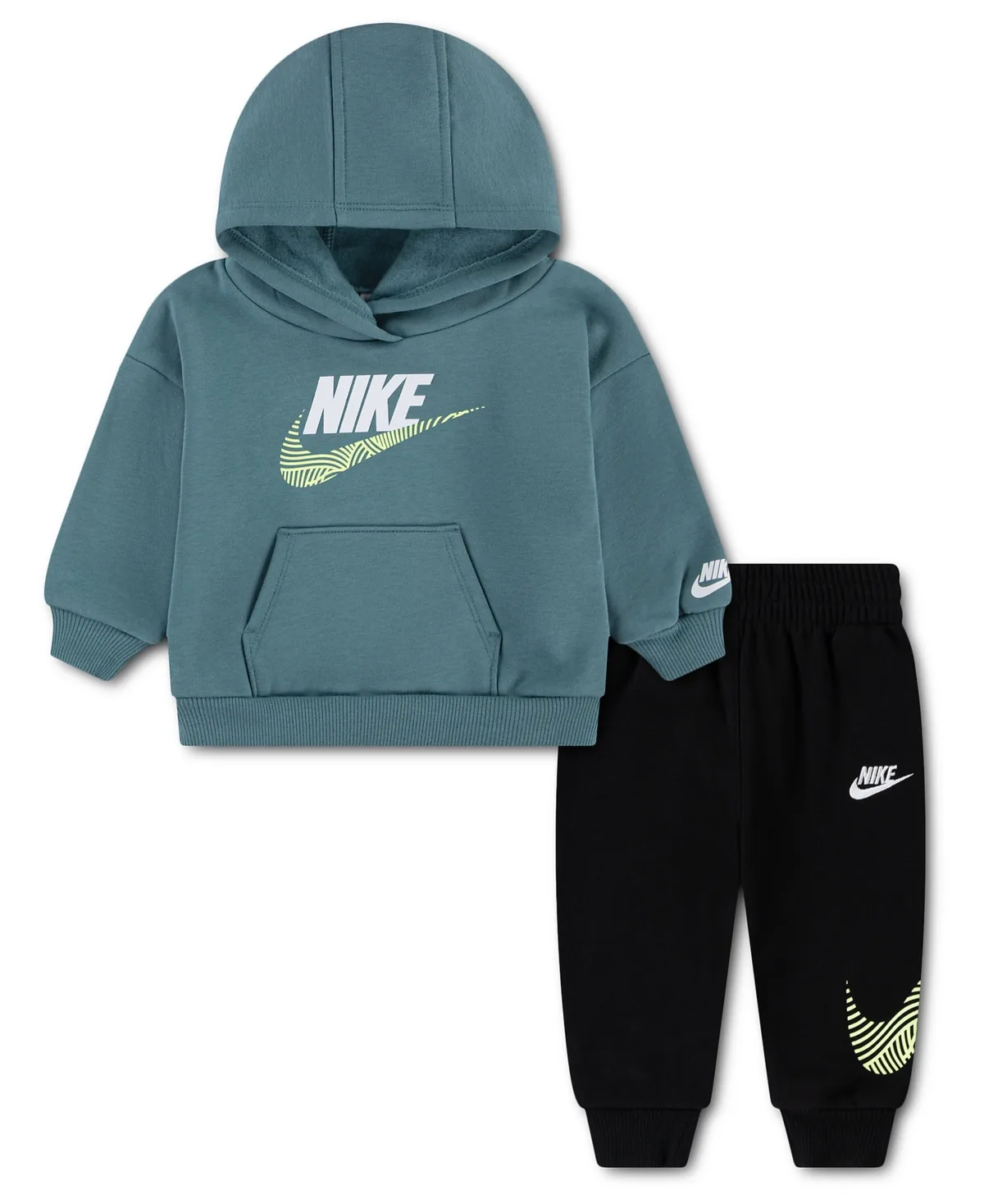 In the Zone Long-Sleeve Relaxed-Fit Fleece Hoodie and Jogger Pants, 2-Piece Set by Nike