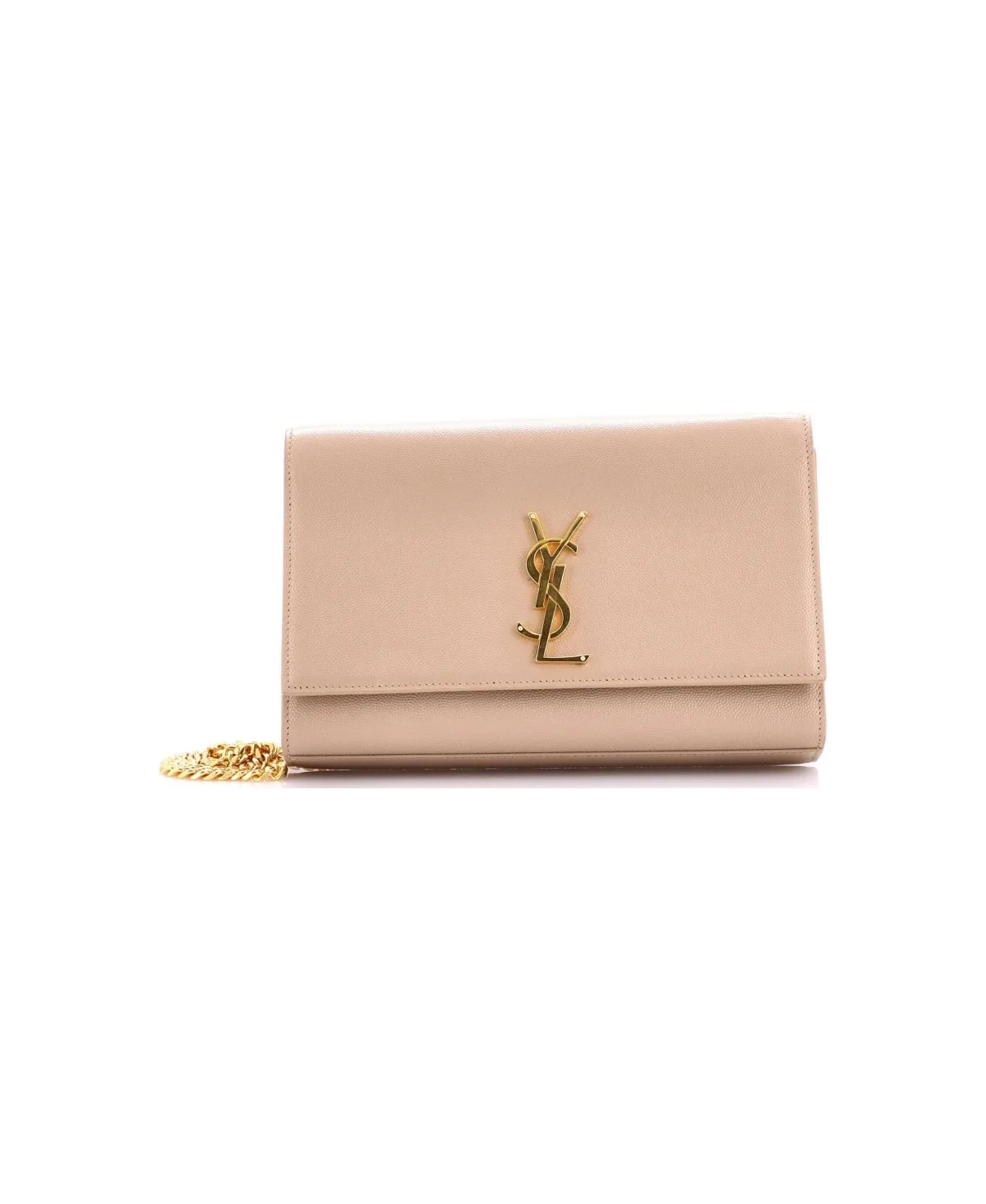 Pre-Owned Saint Laurent Medium Classic Monogram Crossbody Bag Calfskin by Saint Laurent