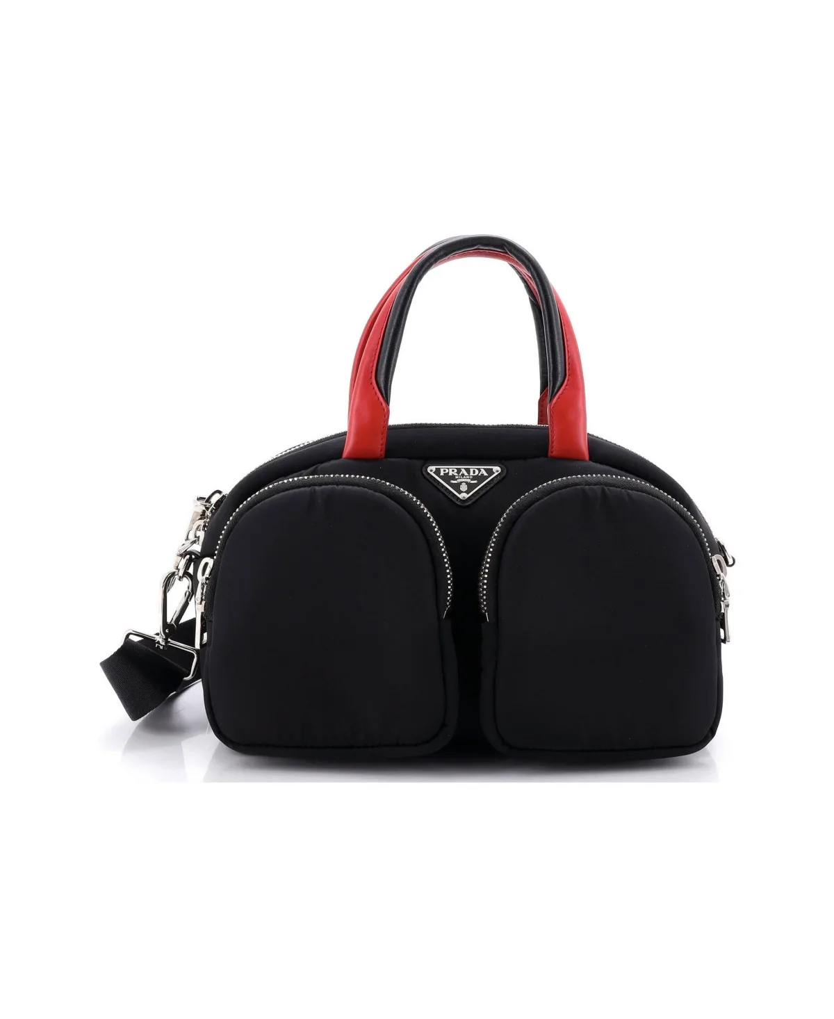Pre-Owned Prada Cargo Bowler Bag Nylon by Prada