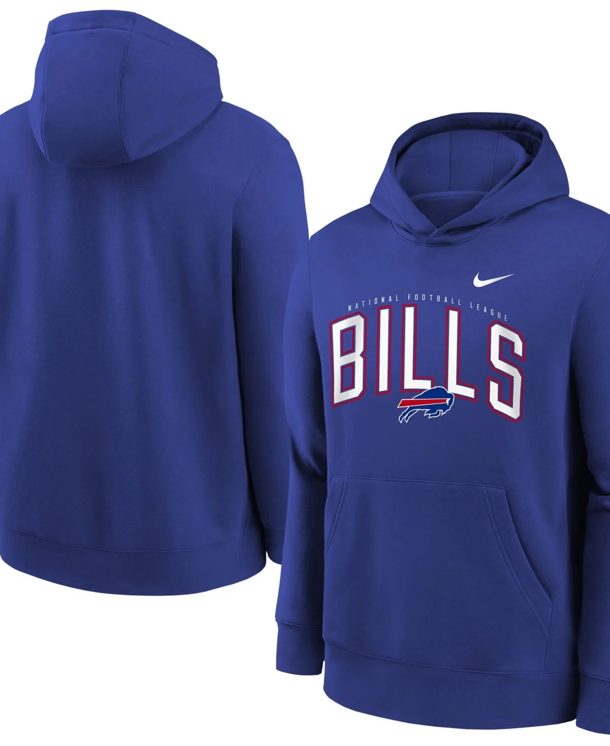 Buffalo Bills Logo Arch Fleece Hoodie by Nike