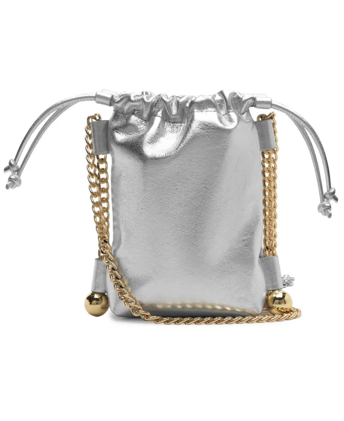 Trinity Leather Chain Strap Crossbody Pouch by Arezzo