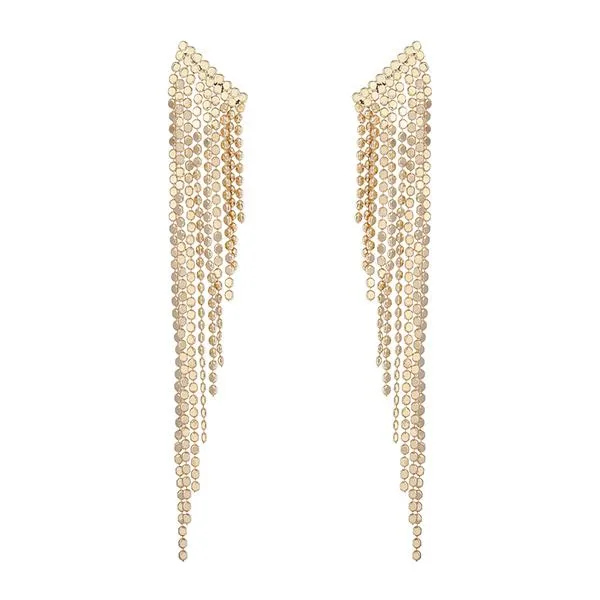Fringe Waterfall Earrings by Jessica Simpson