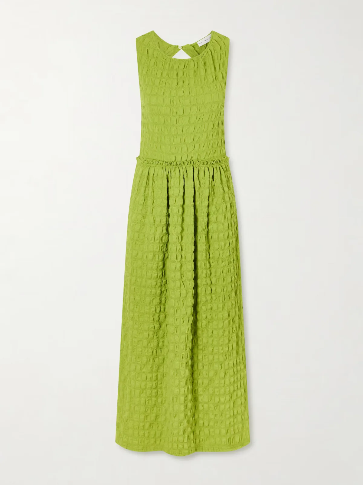 - Zoira Shirred Jersey Midi Dress -