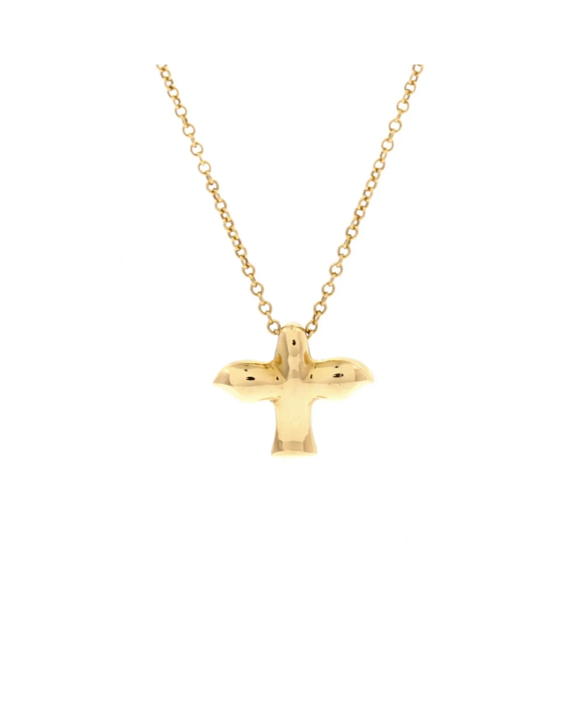 Pre-Owned Bird Pendant Necklace - 18k Yellow Gold by Tiffany & Co.