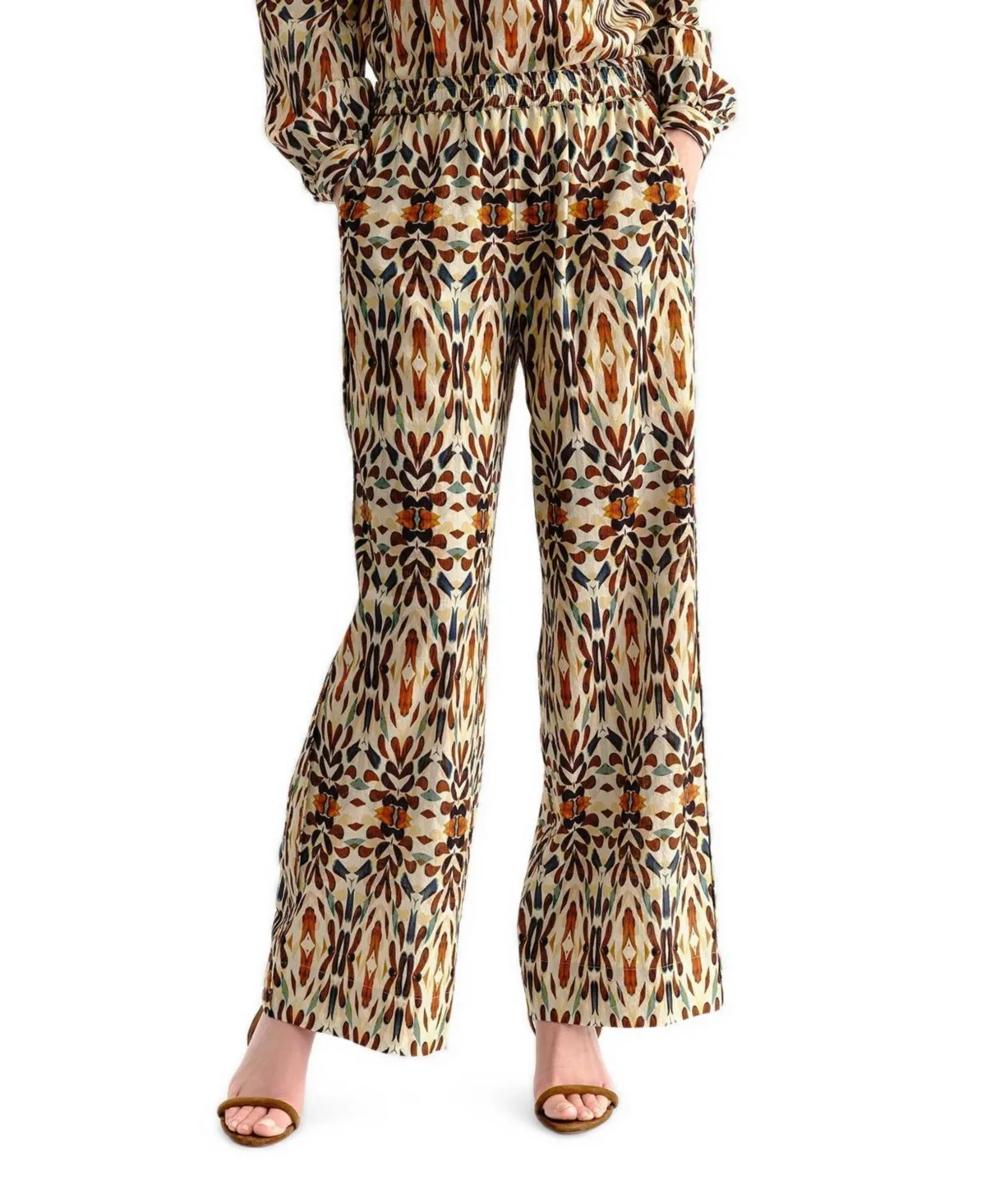 Mia Wide-Leg Cotton Pant by Cartolina