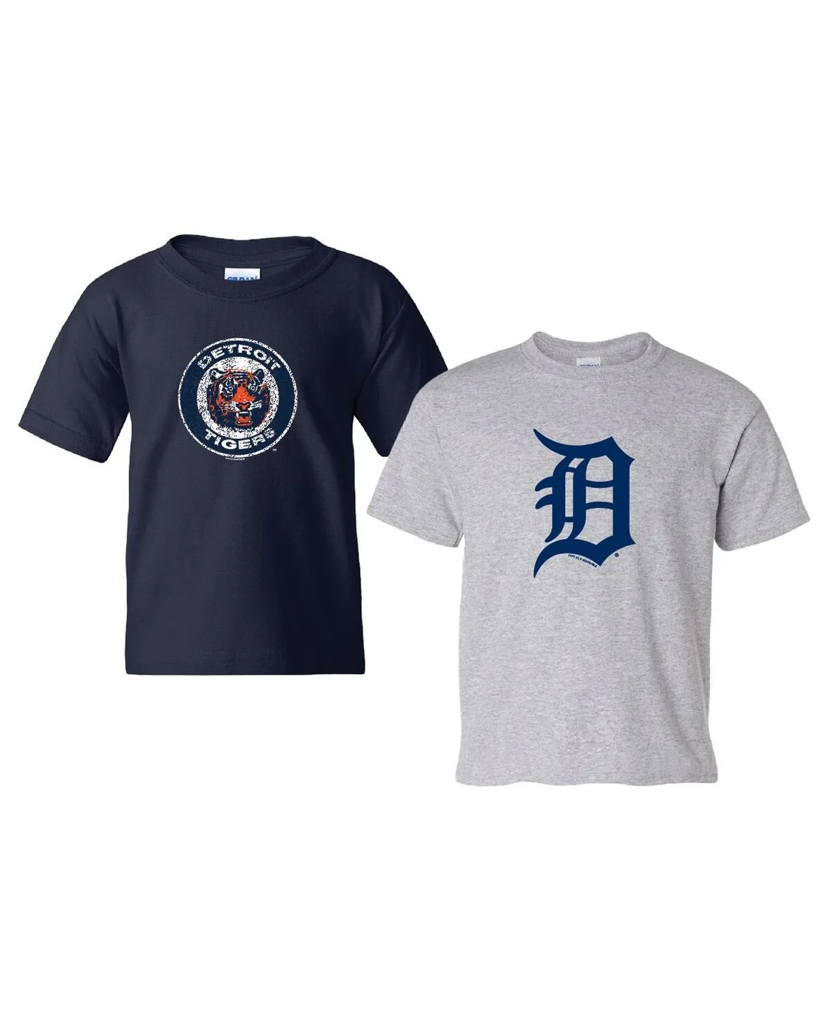 Detroit Tigers Cooperstown 2-Pack T-Shirt Set by Soft As a Grape