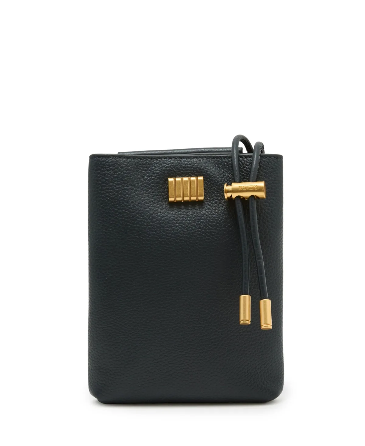 Solene Leather Mini Crossbody Bag by Reiss