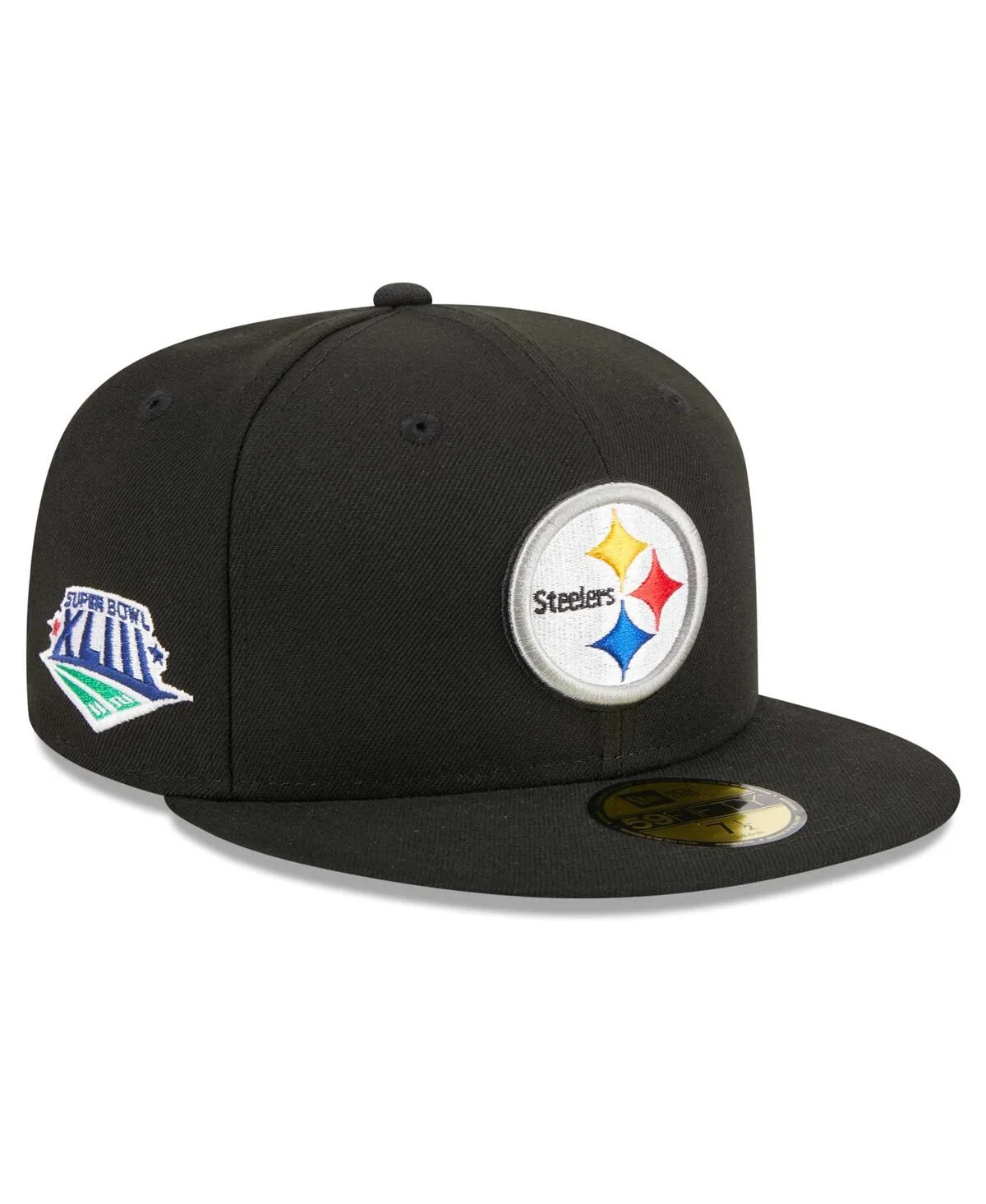 Pittsburgh Steelers Main Patch 59FIFTY Fitted Hat by New Era