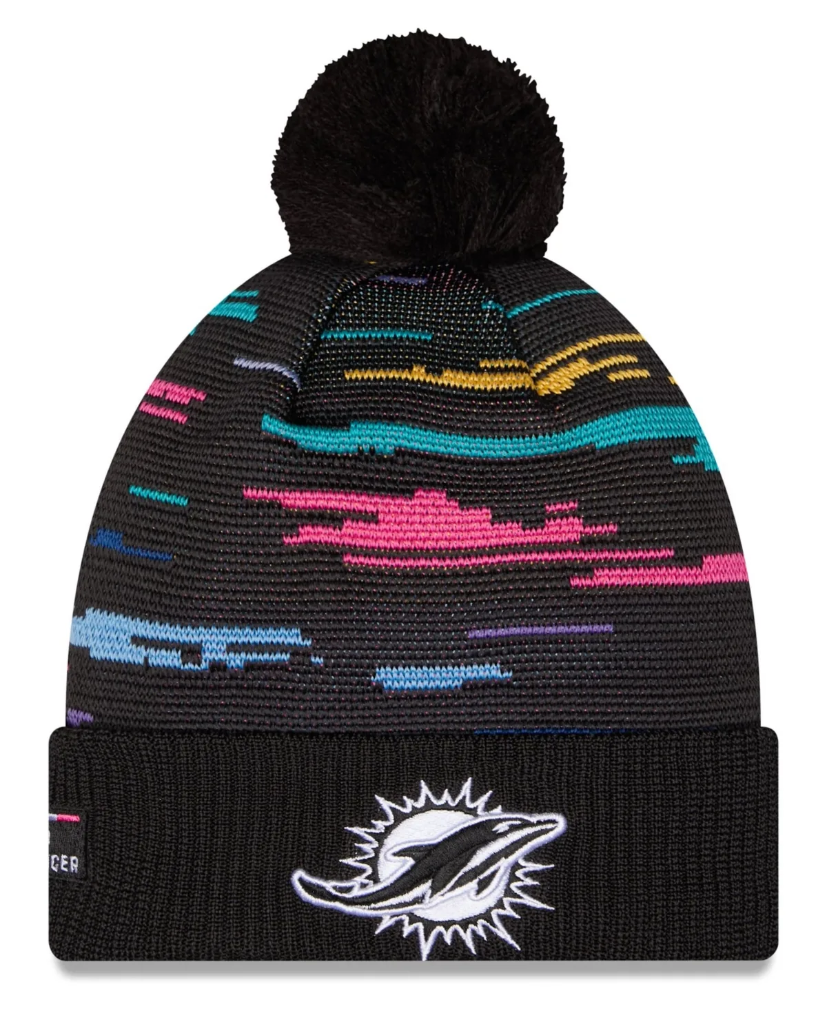 Miami Dolphins 2026 Nfl Crucial Catch Cuffed Knit Hat by New Era