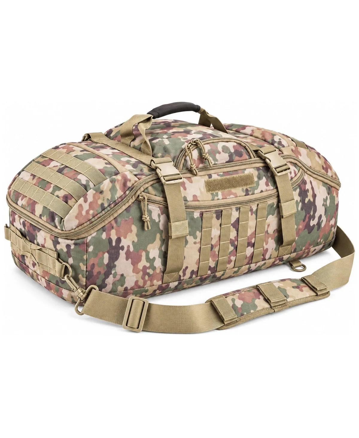 Tactical 65L Large Duffle Bag, 3-In-1 Tactical Backpack Molle Pack for Sports, Gym, Outdoor by Sevorley