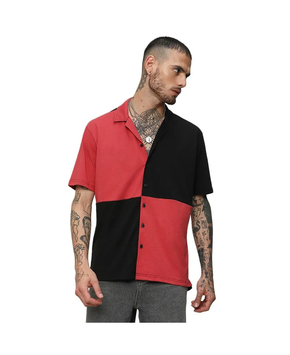 Campus Sutra Maxi Checkers Shirt by Cahoot