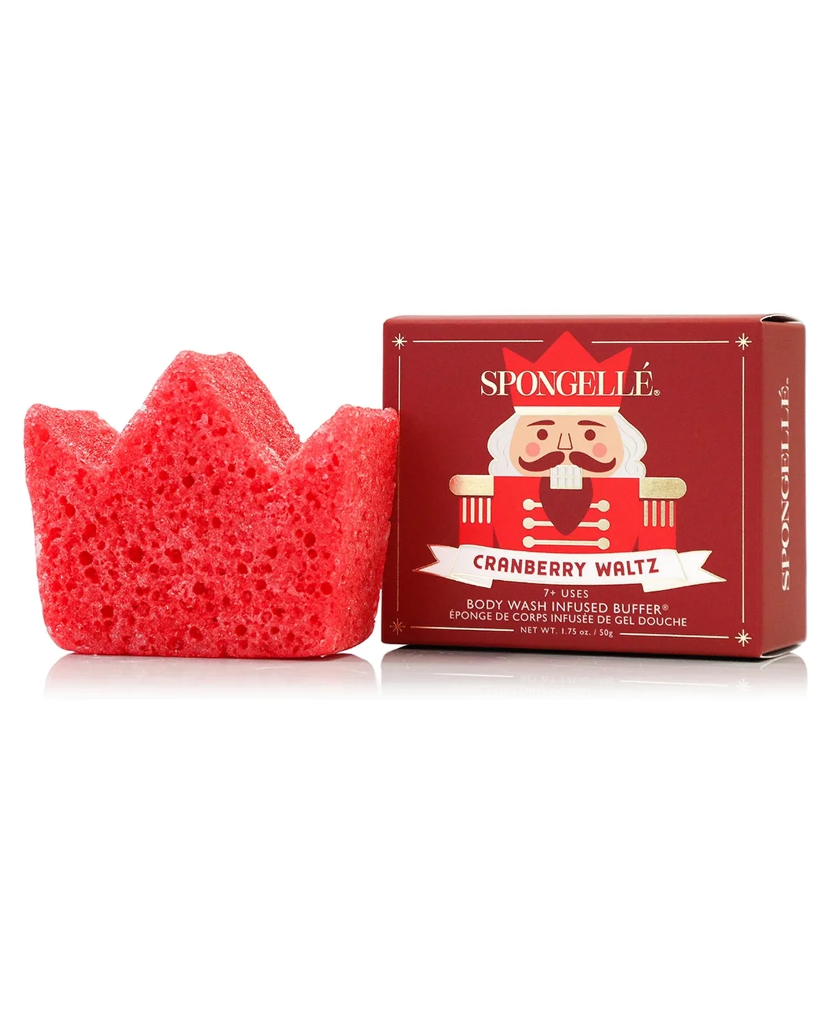 Spongelle Holiday Nutcracker - Cranberry Waltz 1.75Oz by Spongelle