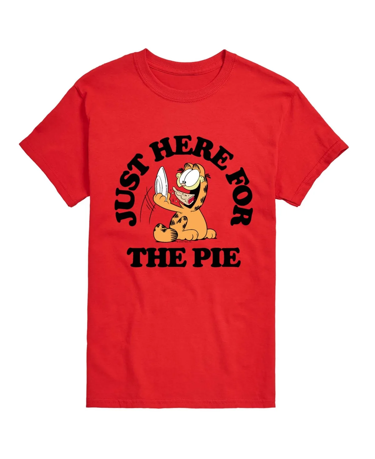 Here for the Pie Thanksgiving Graphic Regular-Fit T-Shirt