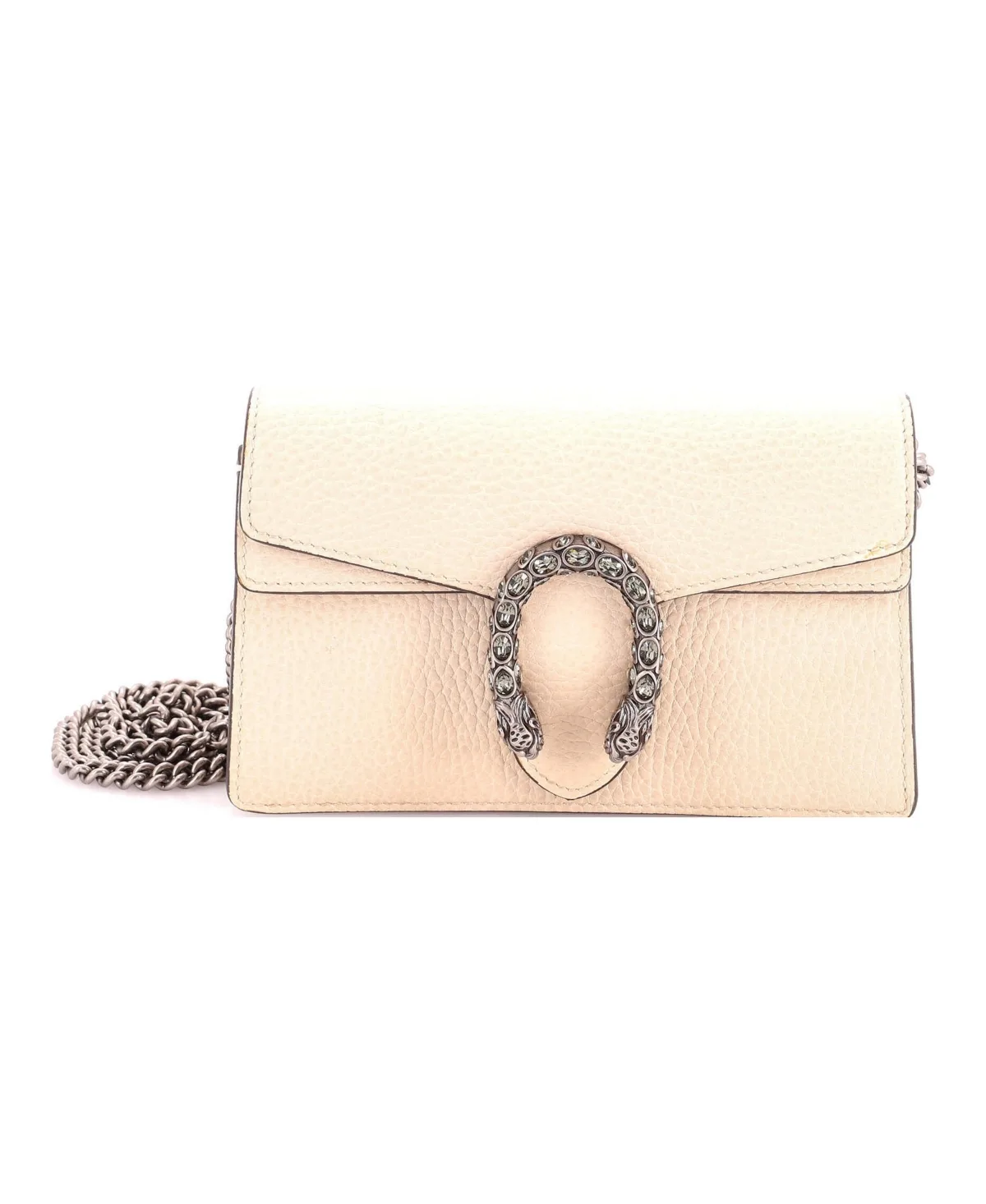 Pre-Owned Gucci Super Mini Dionysus Bag Leather by Gucci