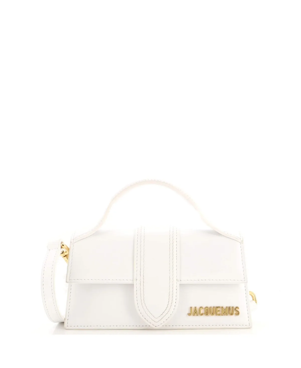 Pre-Owned Jacquemus Le Bambino Top Handle Flap Bag Leather by JACQUEMUS
