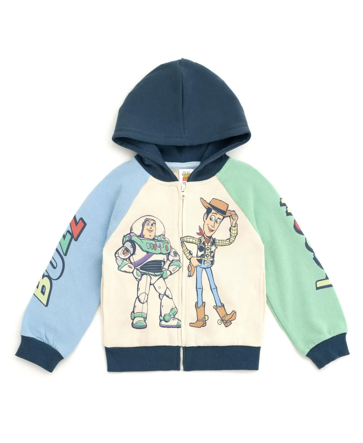 Toy Story Mickey Mouse Lilo & Stitch Fleece Zip Up Hoodie by Disney
