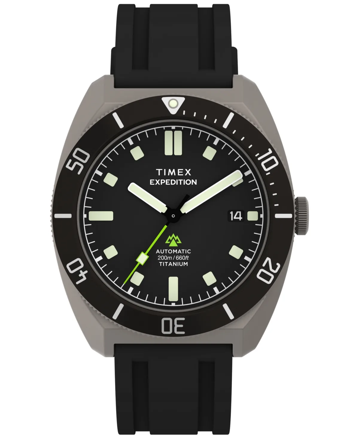 Expedition Pioneer Automatic Sport Rubber Watch 41mm by Timex