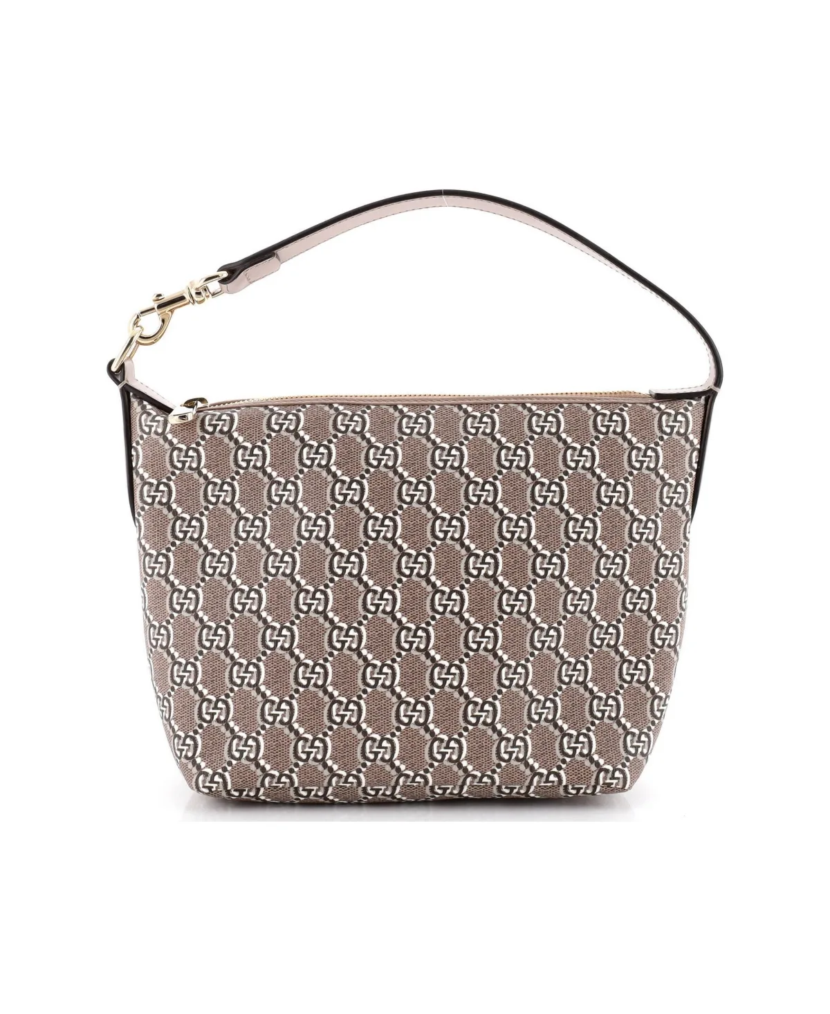 Pre-Owned Gucci Super Mini Ophidia Zip Shoulder Bag Gg Shadow Coated Canvas by Gucci