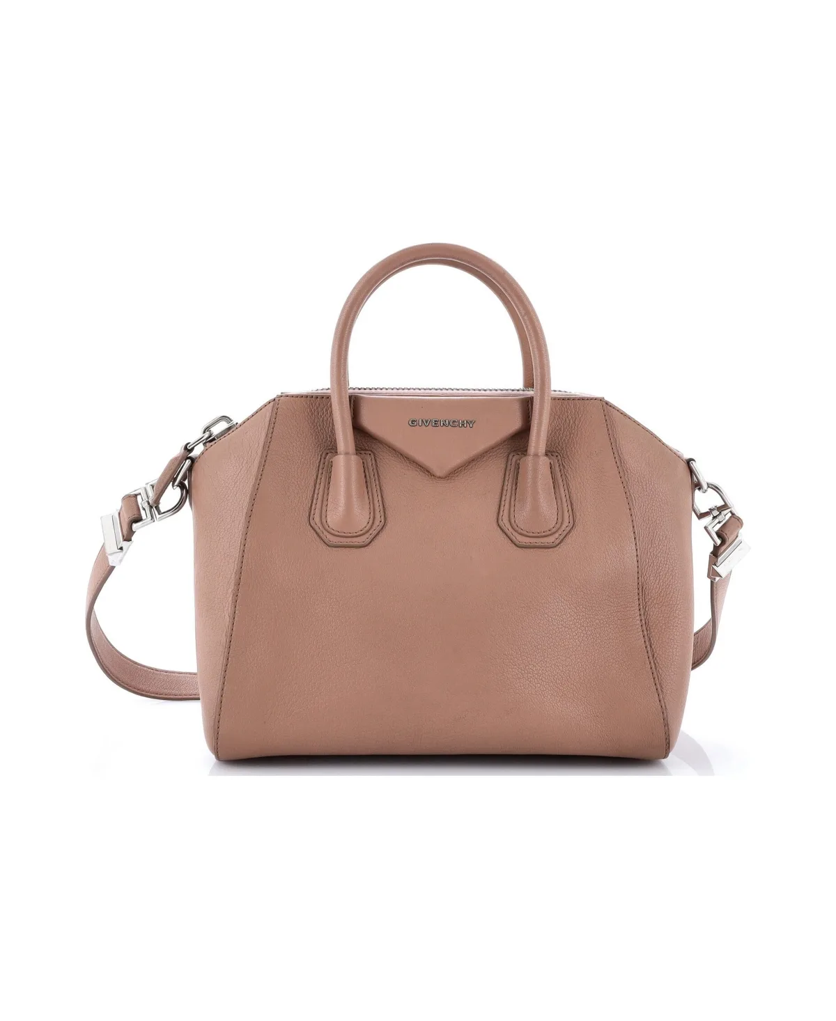 Pre-Owned Givenchy Small Antigona Bag Leather by GIVENCHY