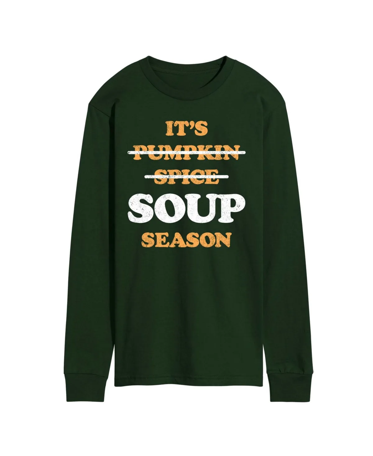 Soup Season Fall Long Sleeve Graphic Print T-Shirt