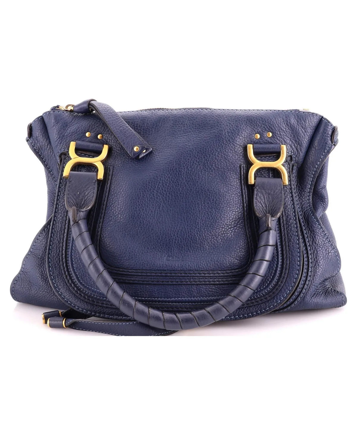 Pre-Owned Chloe Medium Marcie Shoulder Bag Leather by Chloé
