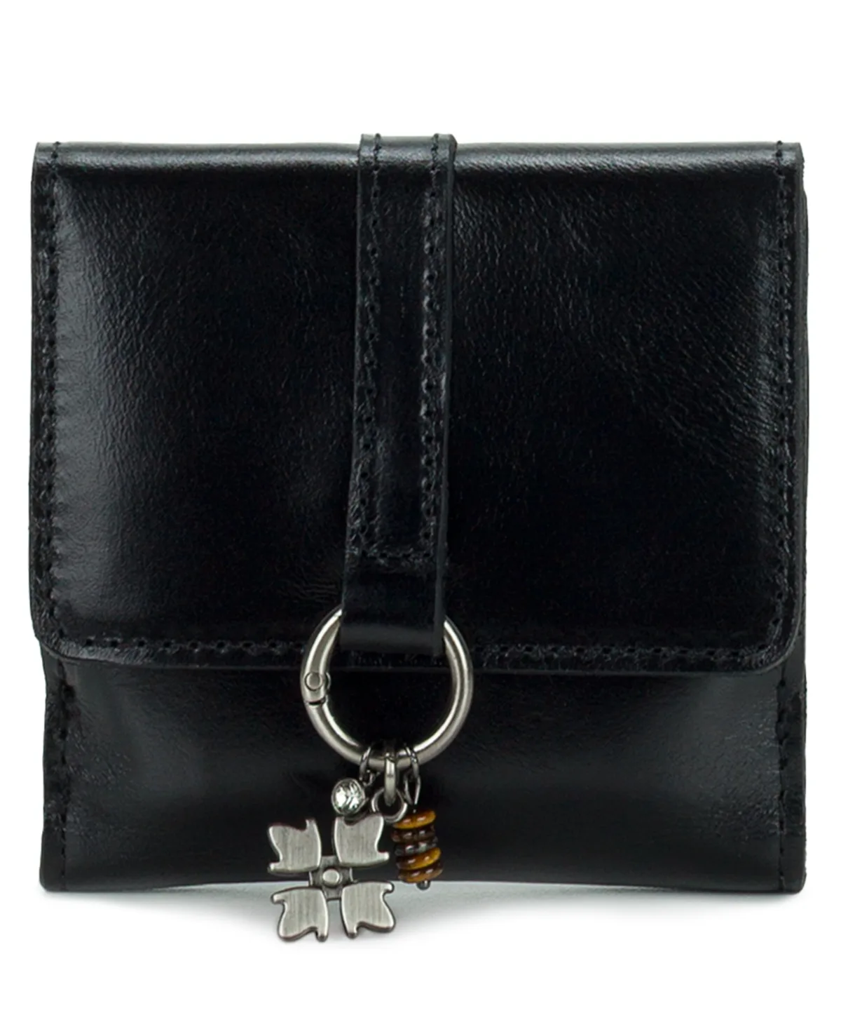 Verla Boxed Full Grain Leather Trifold Wallet by Patricia Nash