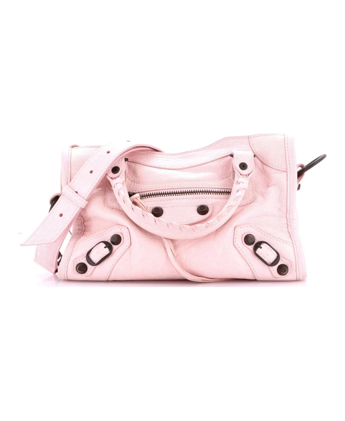 Pre-Owned Balenciaga Mini Le City Bag Leather by Balenciaga
