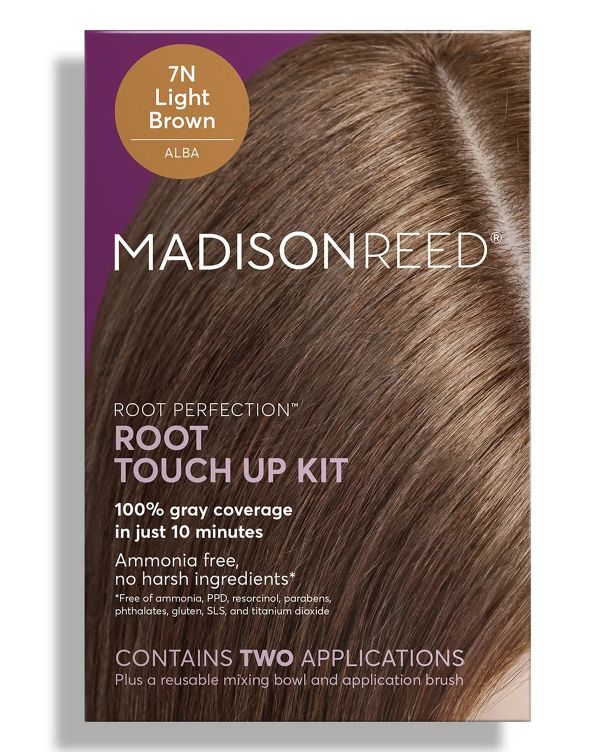 7N Light Brown Root Perfection Root Touch Up Kit by Madison Reed