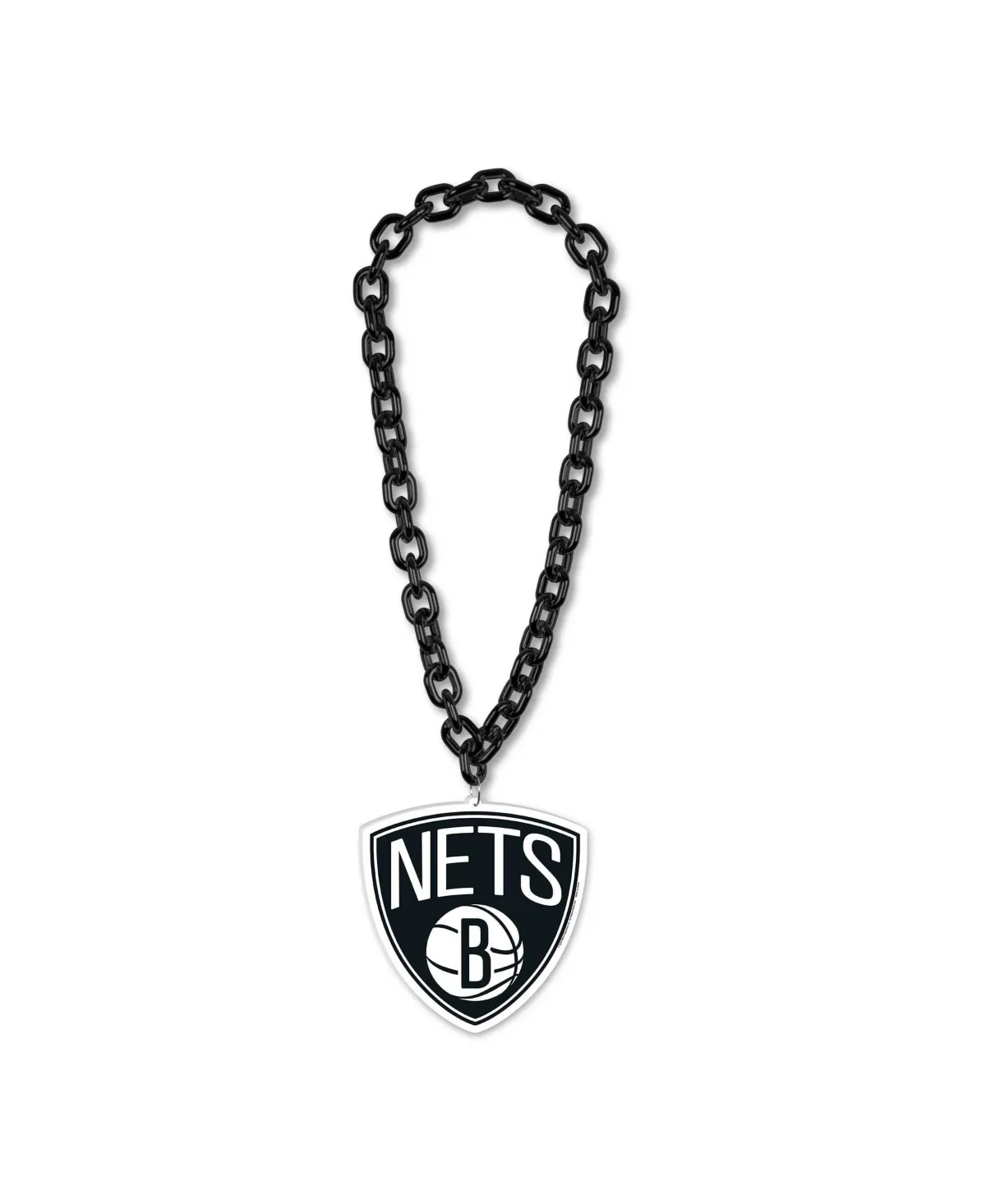Brooklyn Nets Big Chain Logo Necklace by WinCraft