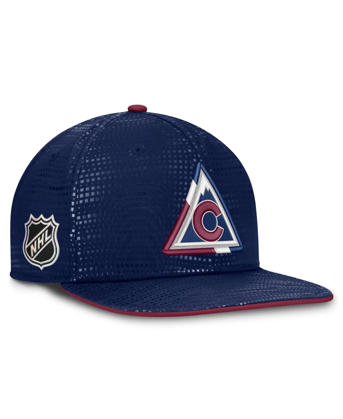 Navy Colorado Avalanche Alternate Authentic Pro Rink Snapback Hat