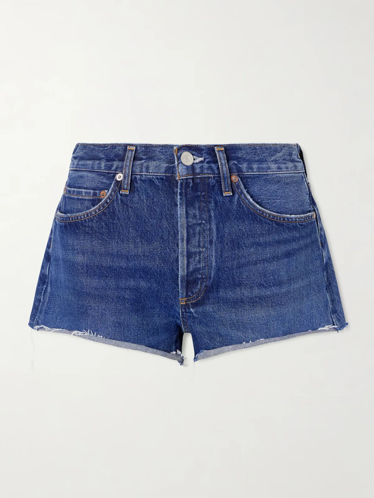 - Parker Frayed Denim Short -