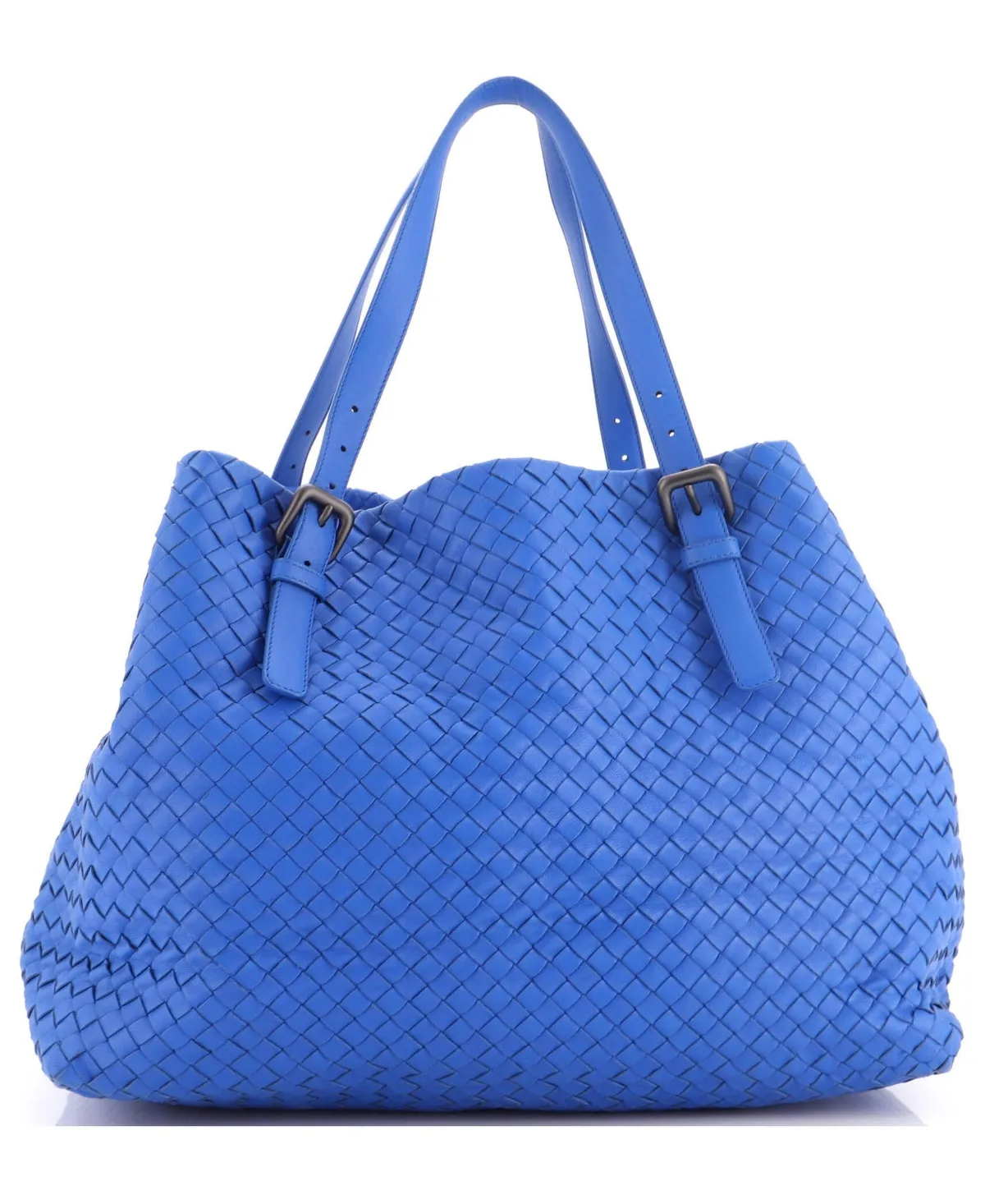 Pre-Owned Bottega Veneta Large A-Shape Tote Intrecciato Nappa by Bottega Veneta
