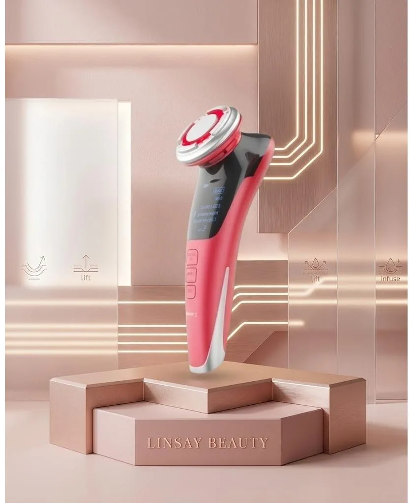 Rejuvenation Lifting Device Ems Technology Warm and Cool Led Massager by Linsay
