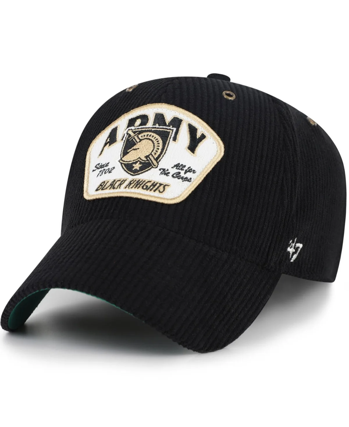 Army Black Knights Accordia Corduroy Mvp Adjustable Hat