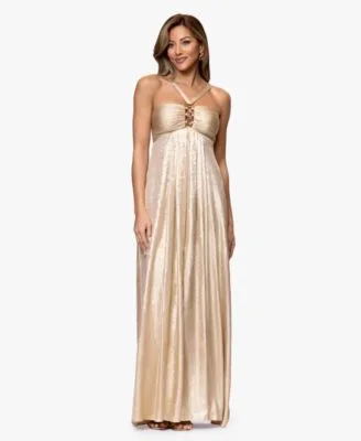 Halter Neck Maxi Dress by Xscape