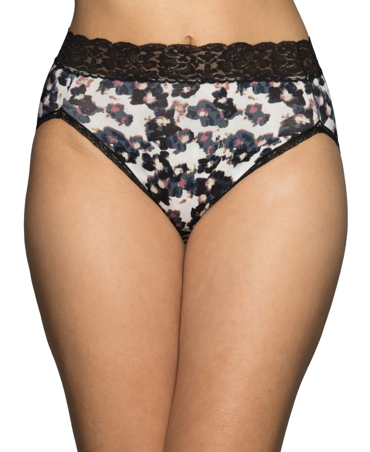 Flattering Lace Hi-Cut Panty Underwear 13280 by Vanity Fair