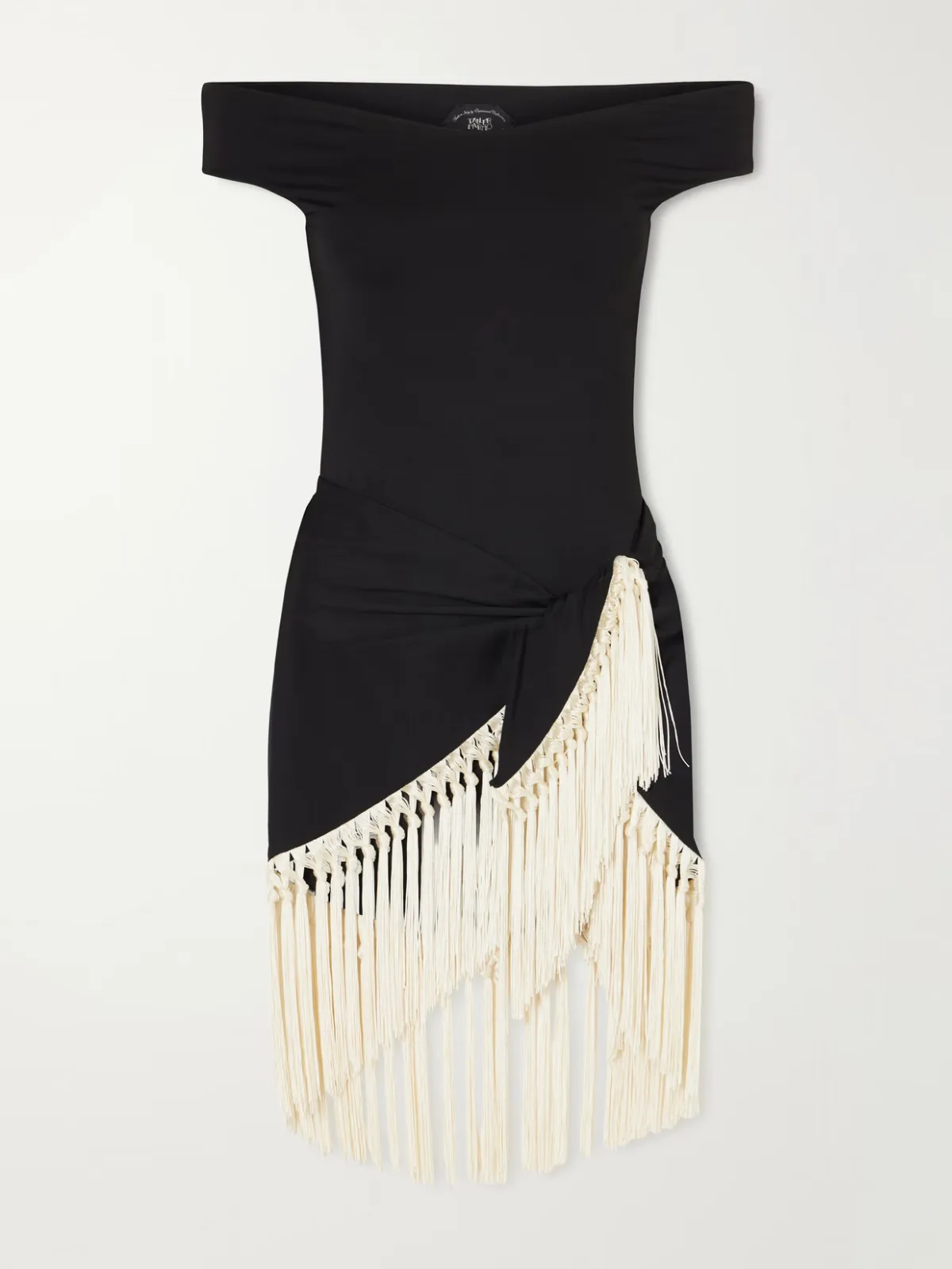 - Romy Fringed One-shoulder Swimsuit -