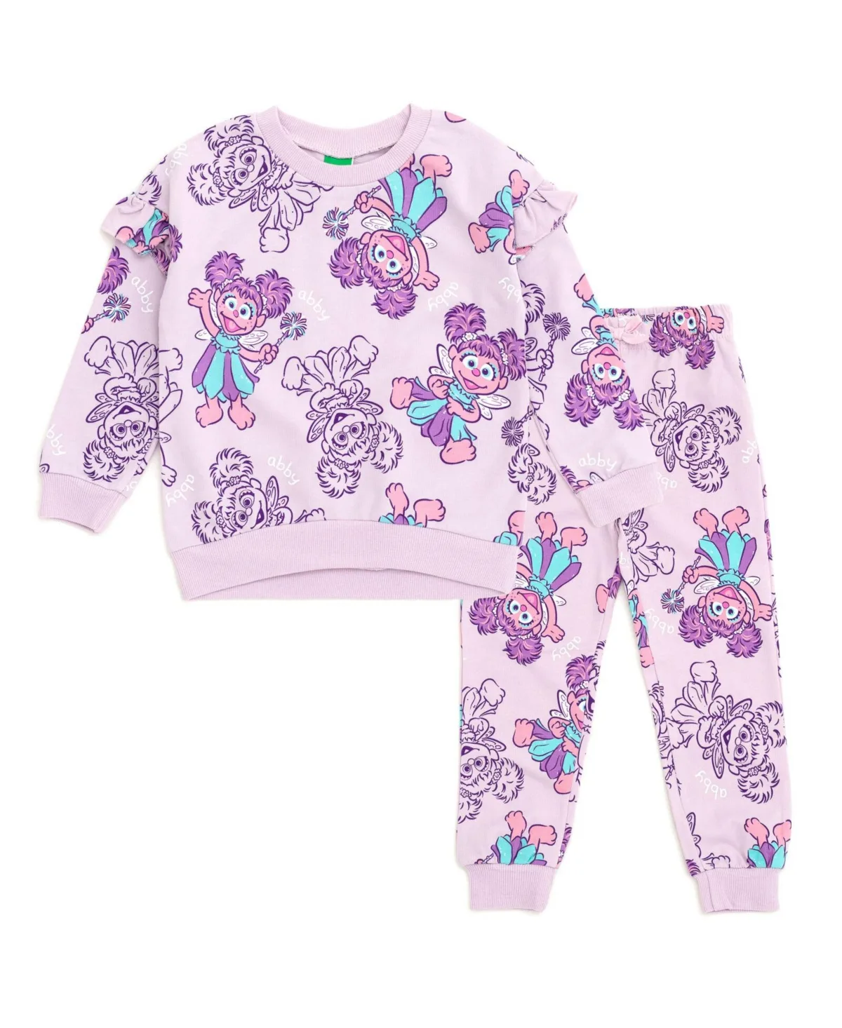 Sesame Street French Terry Sweatshirt and Pants Outfit Set by Sesame Street