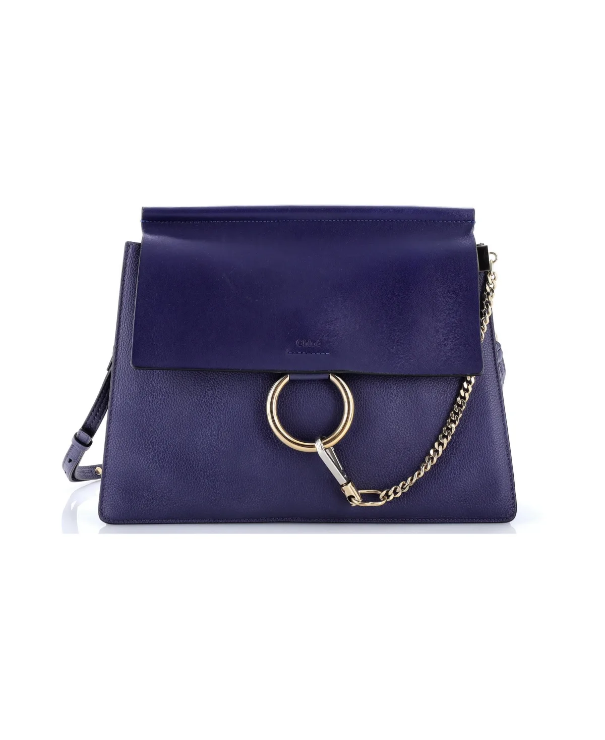 Pre-Owned Chloe Medium Faye Shoulder Bag Leather by Chloé